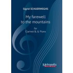 Image links to product page for My farewell to the mountains for Clarinet and Piano