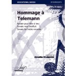 Image links to product page for Hommage à Telemann for Solo Recorder