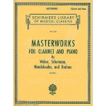 Image links to product page for Masterworks for Clarinet & Piano