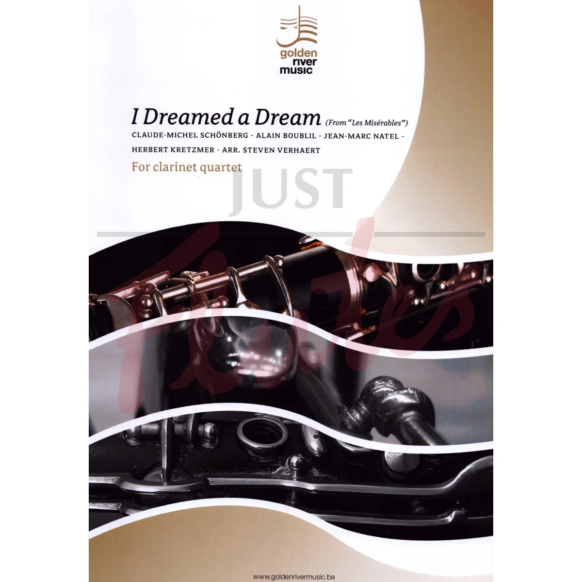 I Dreamed a Dream (from Les Misérables) for Clarinet Quartet