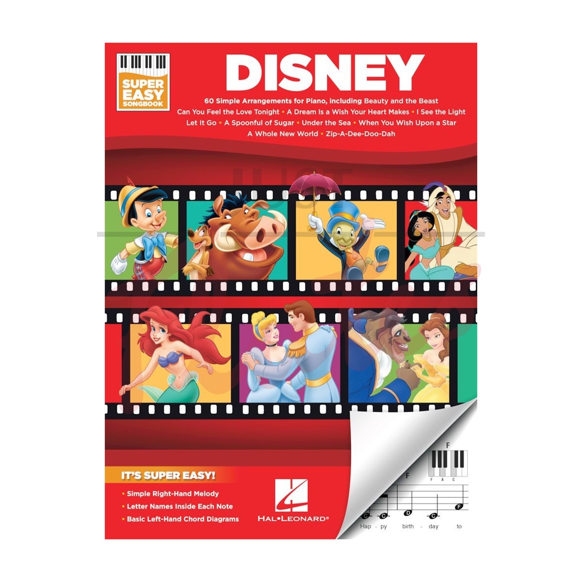 Disney: Super Easy Piano Songbook