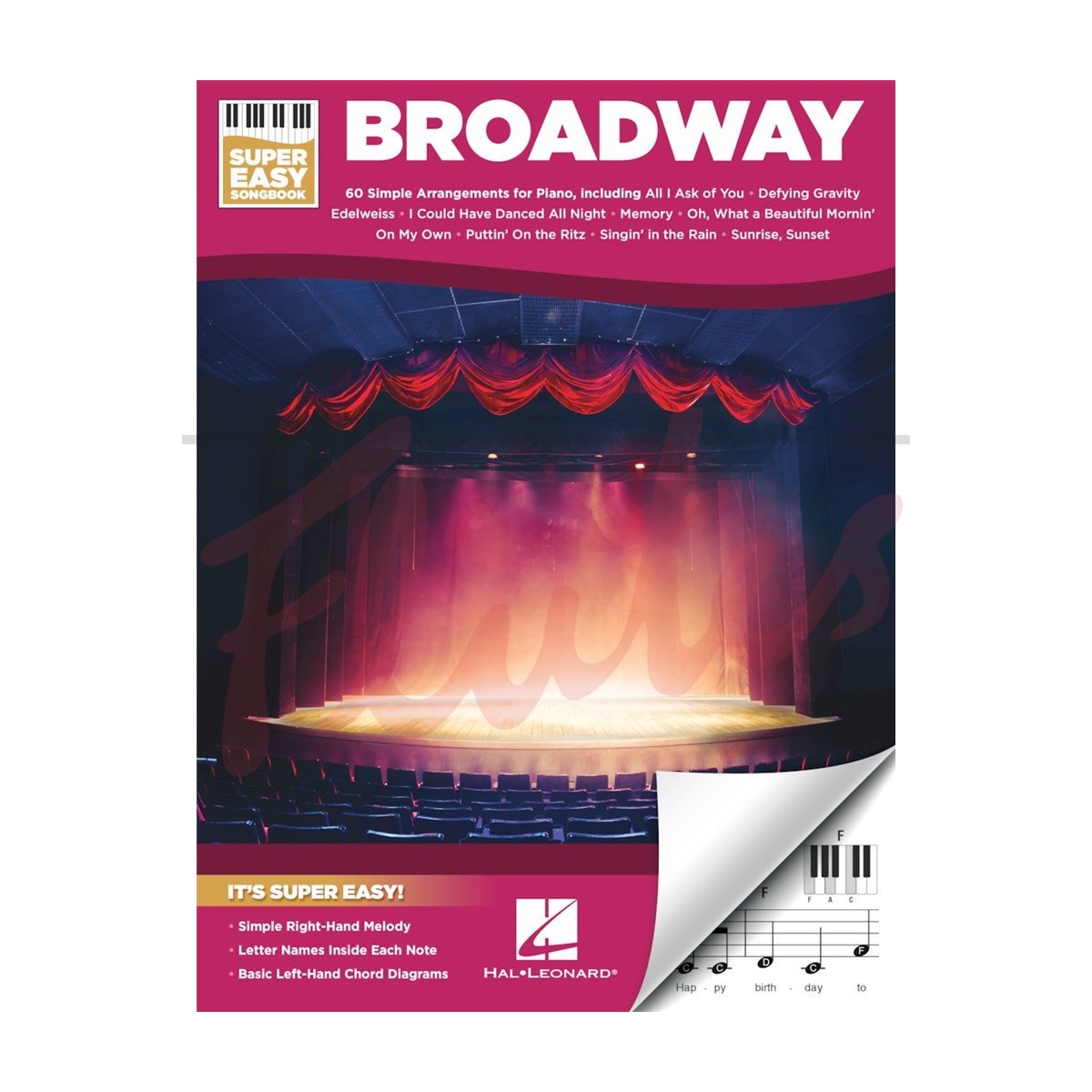 Broadway: Super Easy Piano Songbook