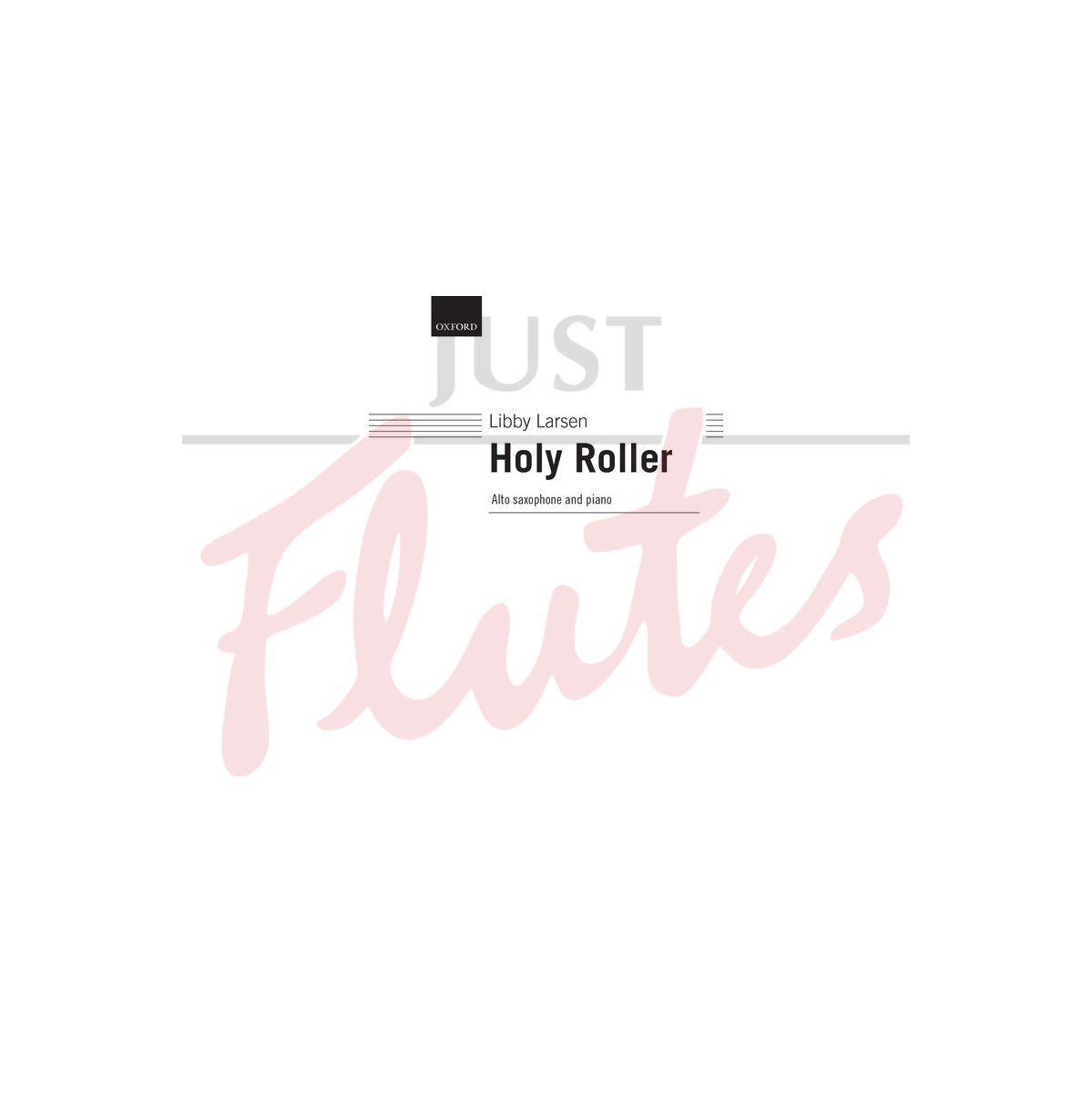 Holy Roller for Alto Saxophone and Piano