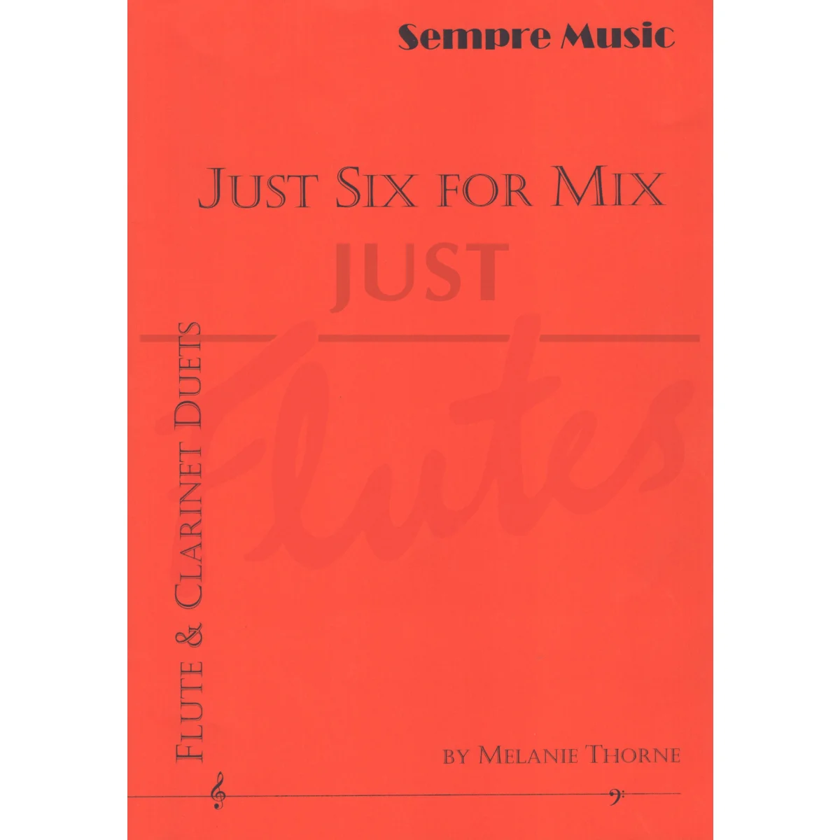 Just Six for Mix - Flute and Clarinet Duets