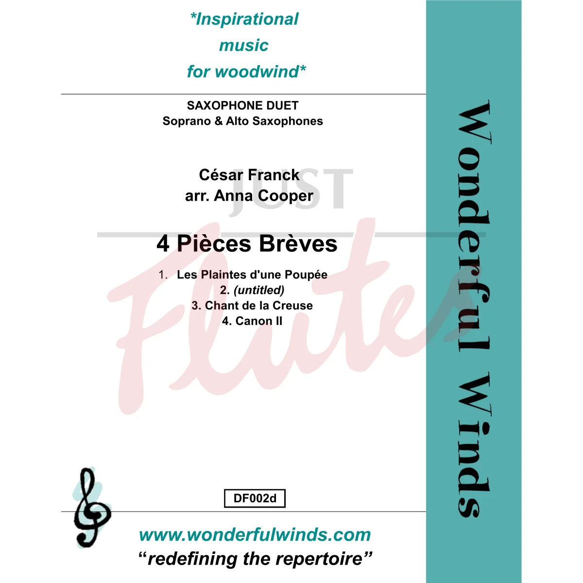 4 Pièces Brèves for Soprano Saxophone and Alto Saxophone