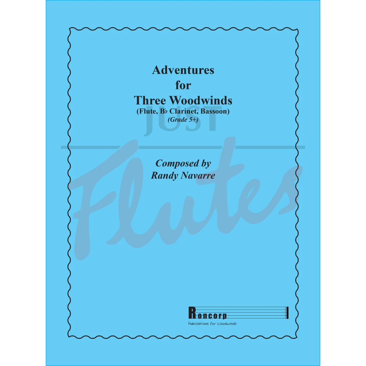 Adventures for Three Woodwinds for Flute, Clarinet and Bassoon