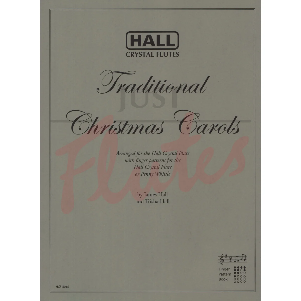 Traditional Christmas Carols for Hall Crystal Flute or Penny Whistle