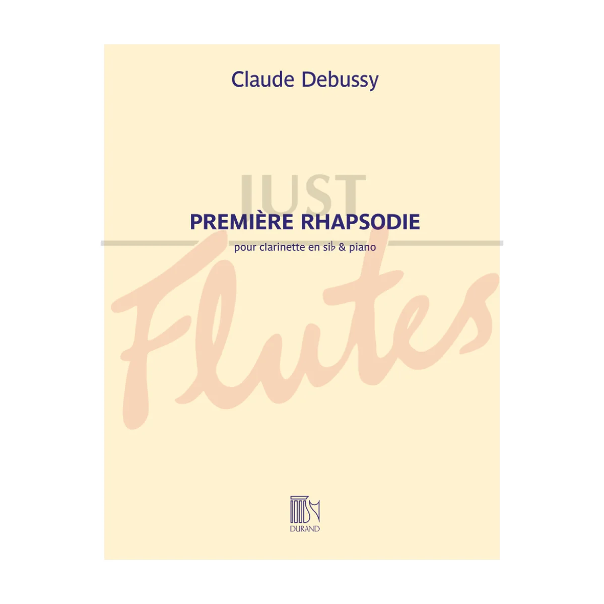 Première Rhapsodie for Clarinet and Piano