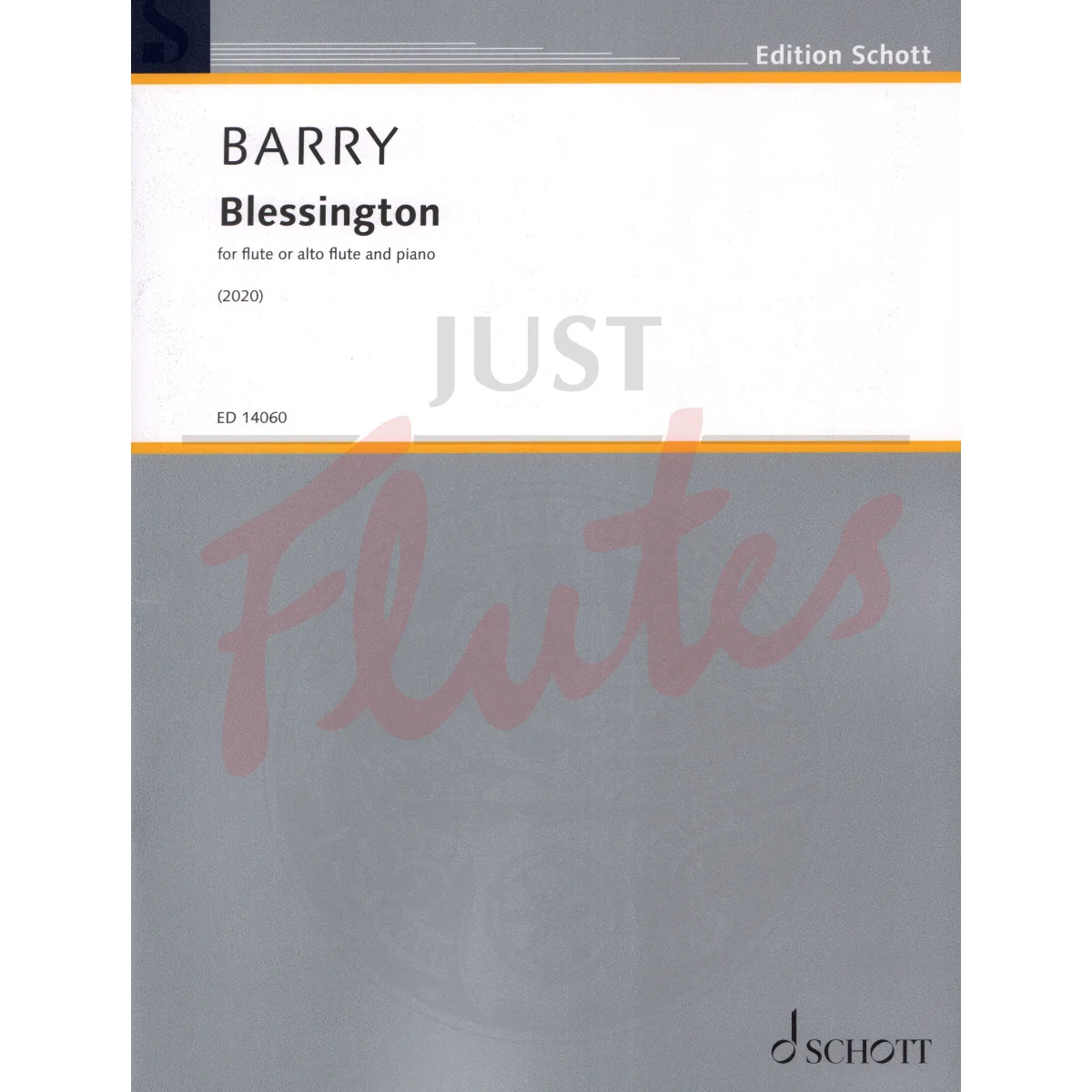 Blessington for Flute or Alto Flute and Piano