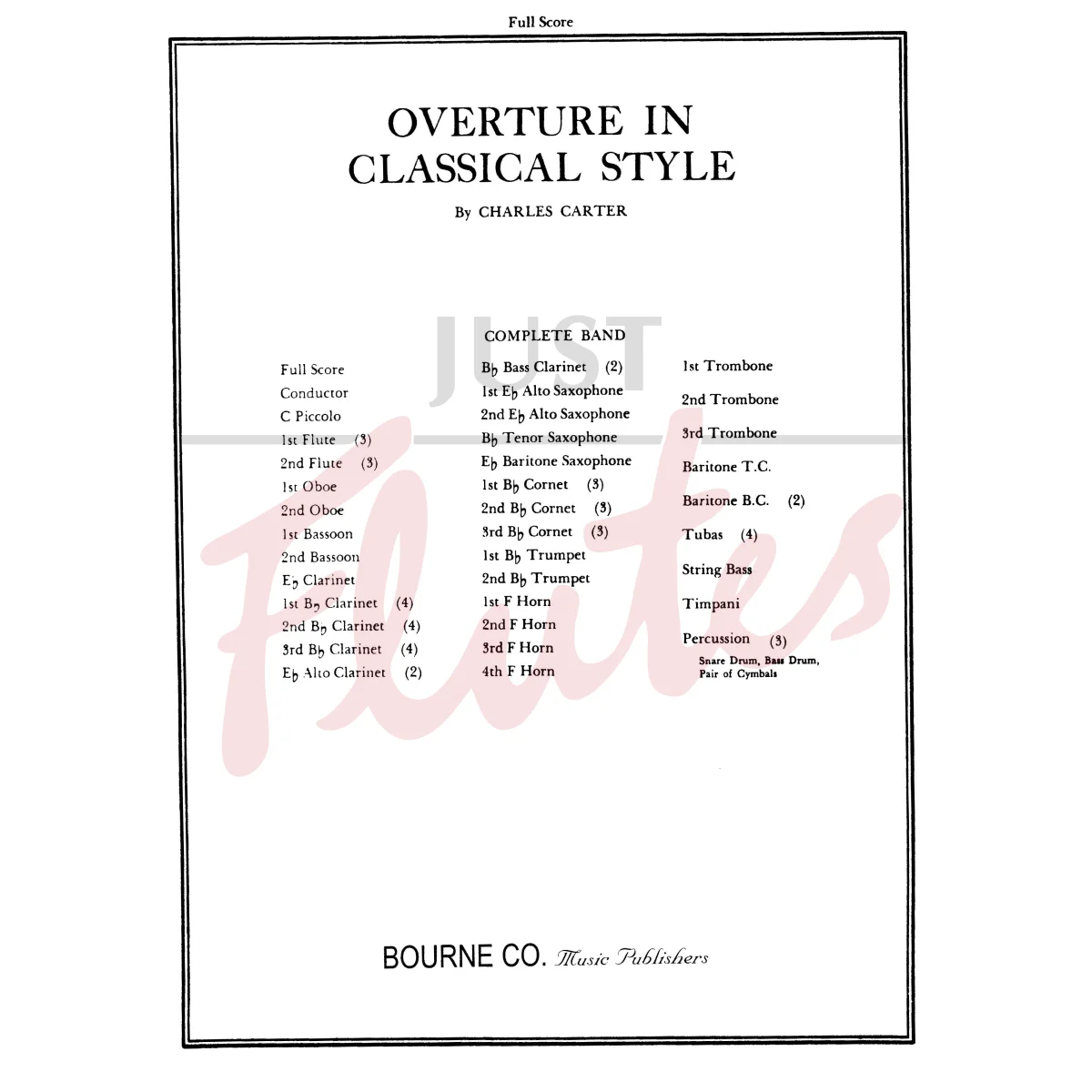 Overture in Classical Style