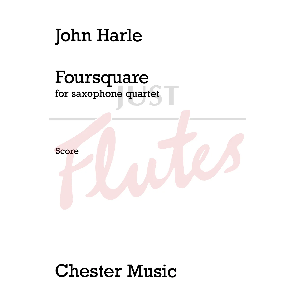 Foursquare for Saxophone Quartet