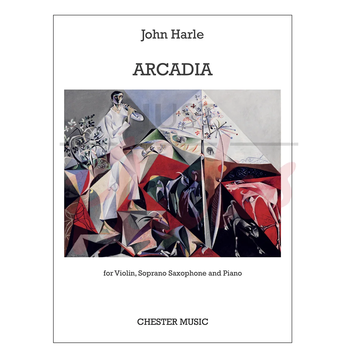 Arcadia for Violin, Soprano Saxophone and Piano