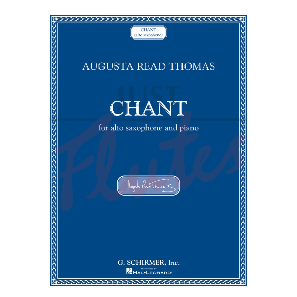 Chant for Alto Saxophone and Piano