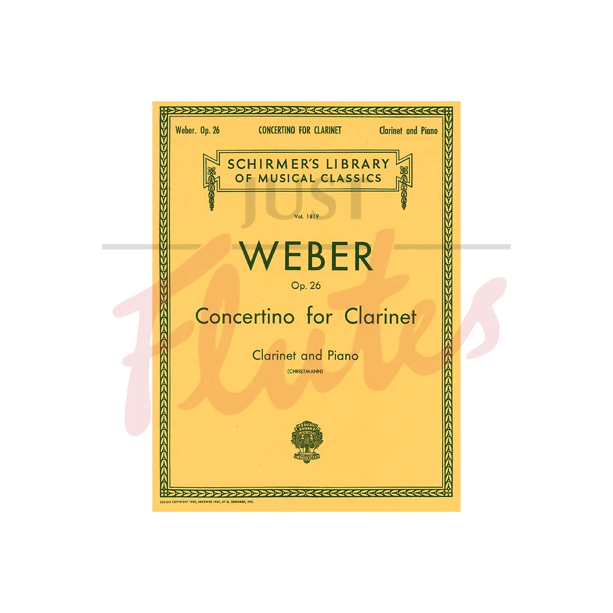 Concertino in E flat for Clarinet and Piano