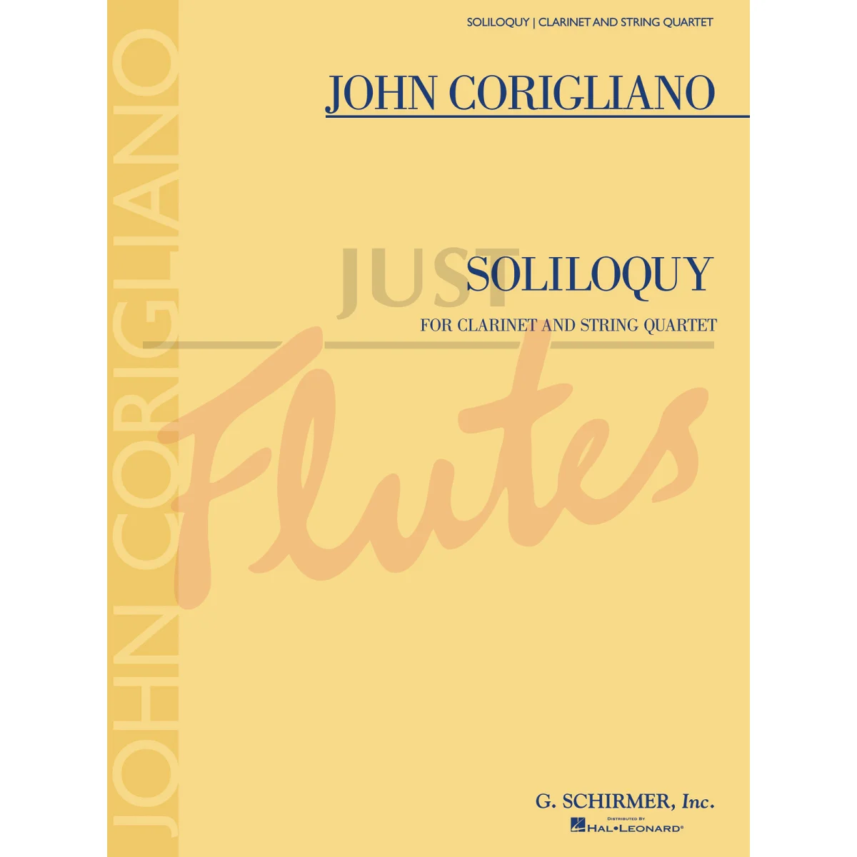 Soliloquy for Clarinet and String Quartet