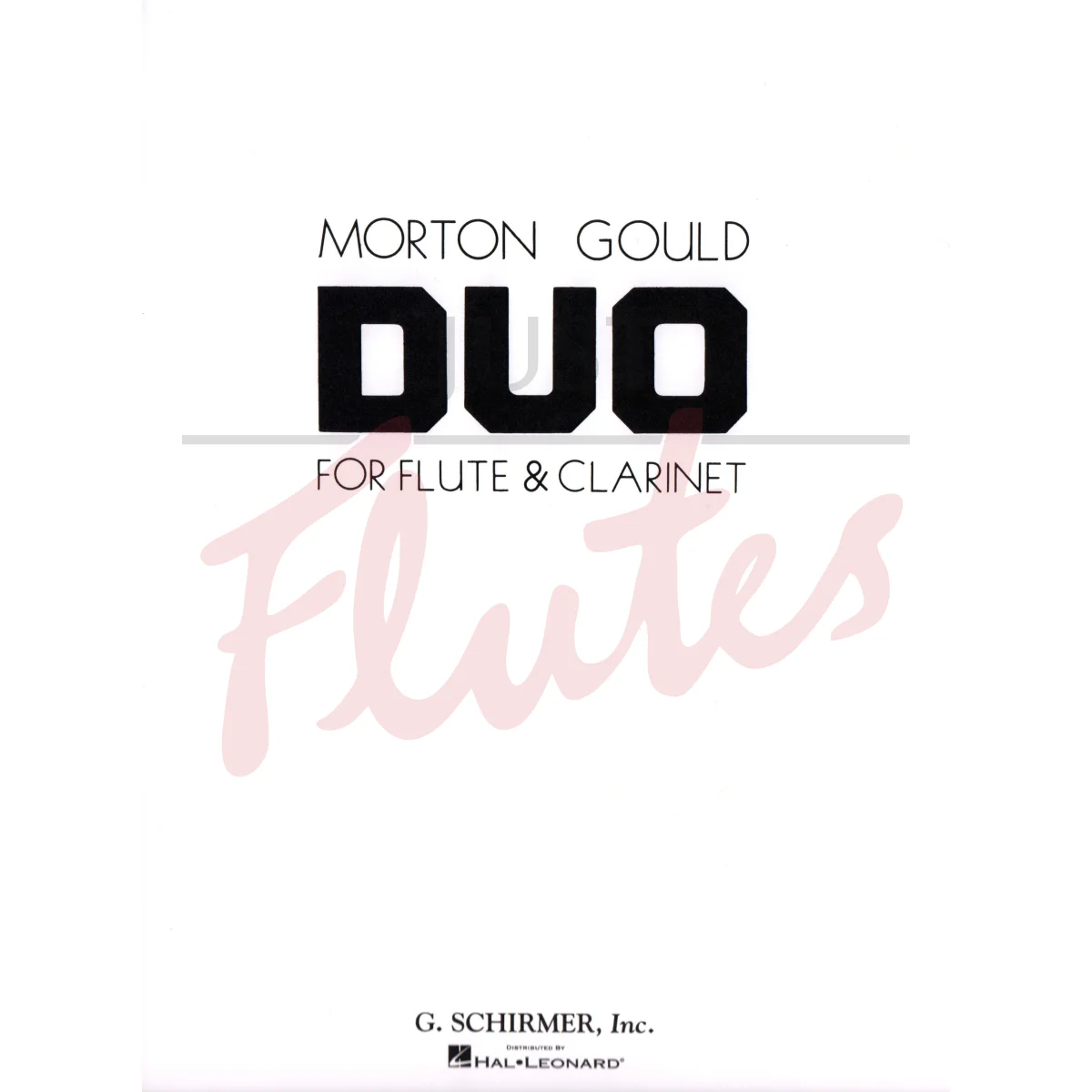 Duo for Flute and Clarinet