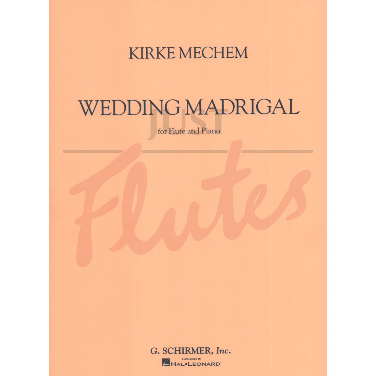 Wedding Madrigal for Flute and Piano