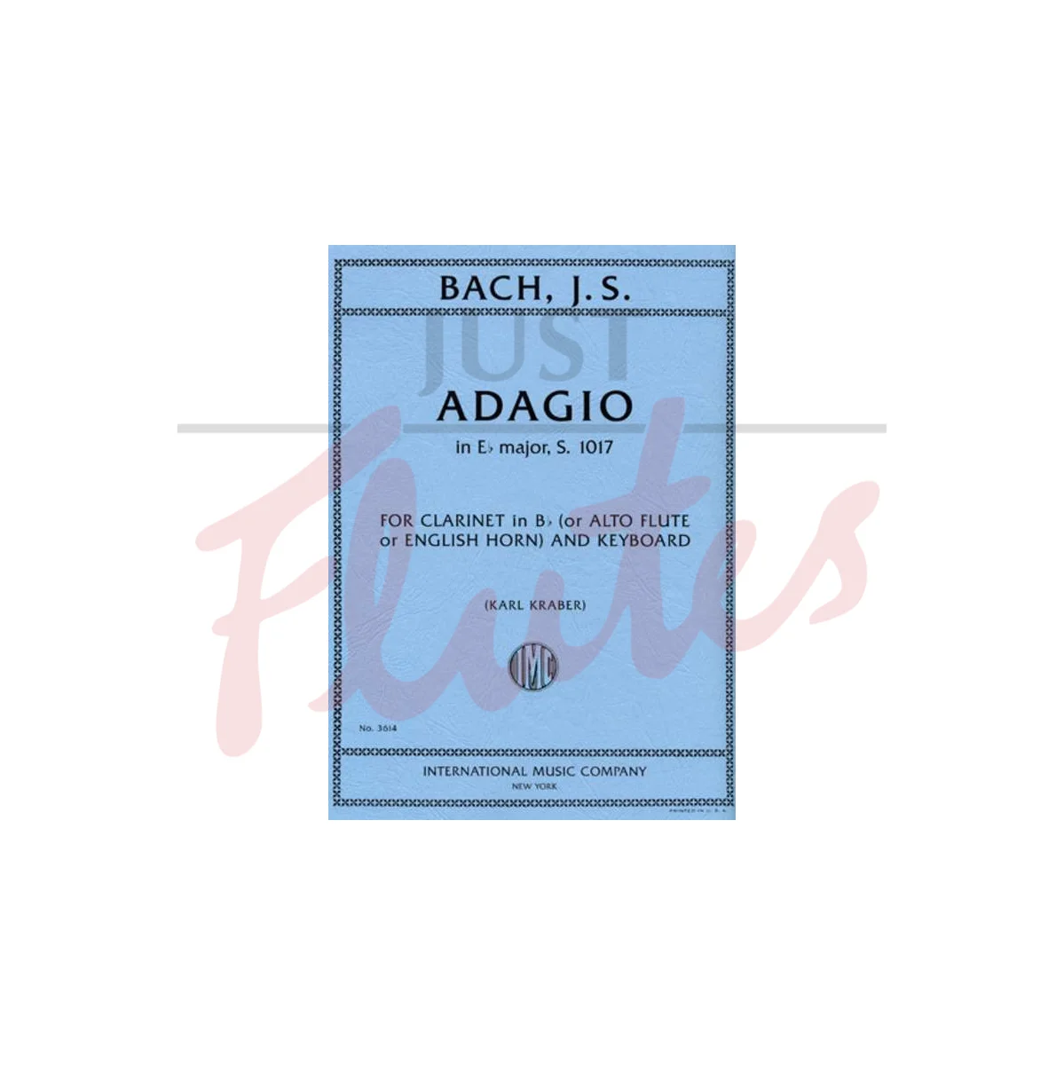 Adagio in E-flat major for Clarinet/Alto Flute/Cor Anglais and Piano