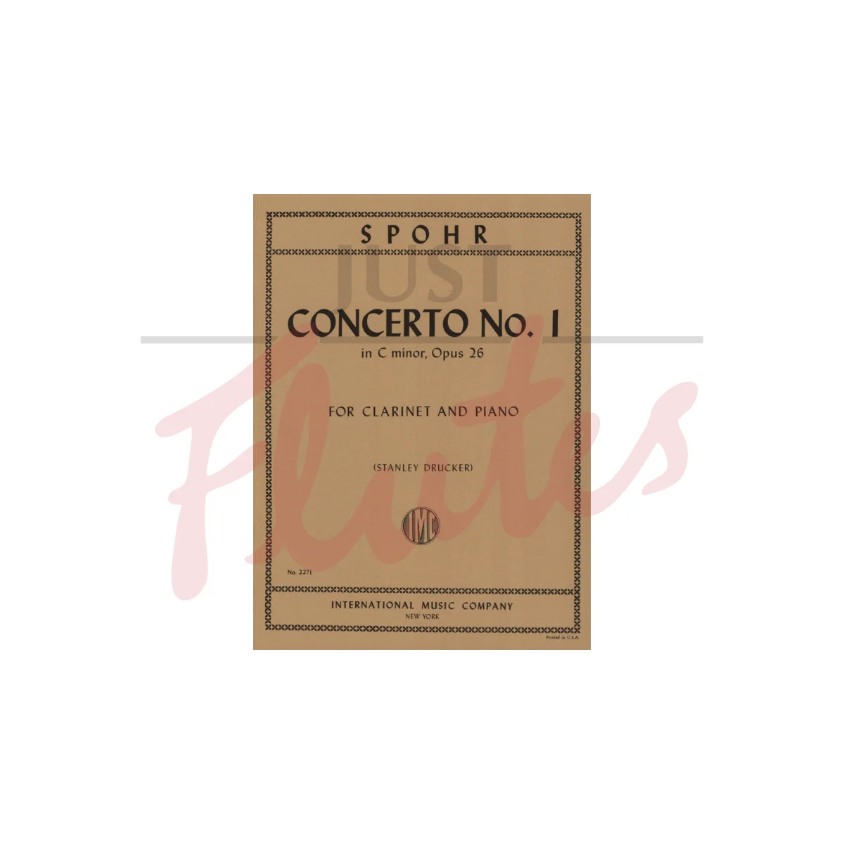 Concerto No. 1 in C minor for Clarinet and Piano