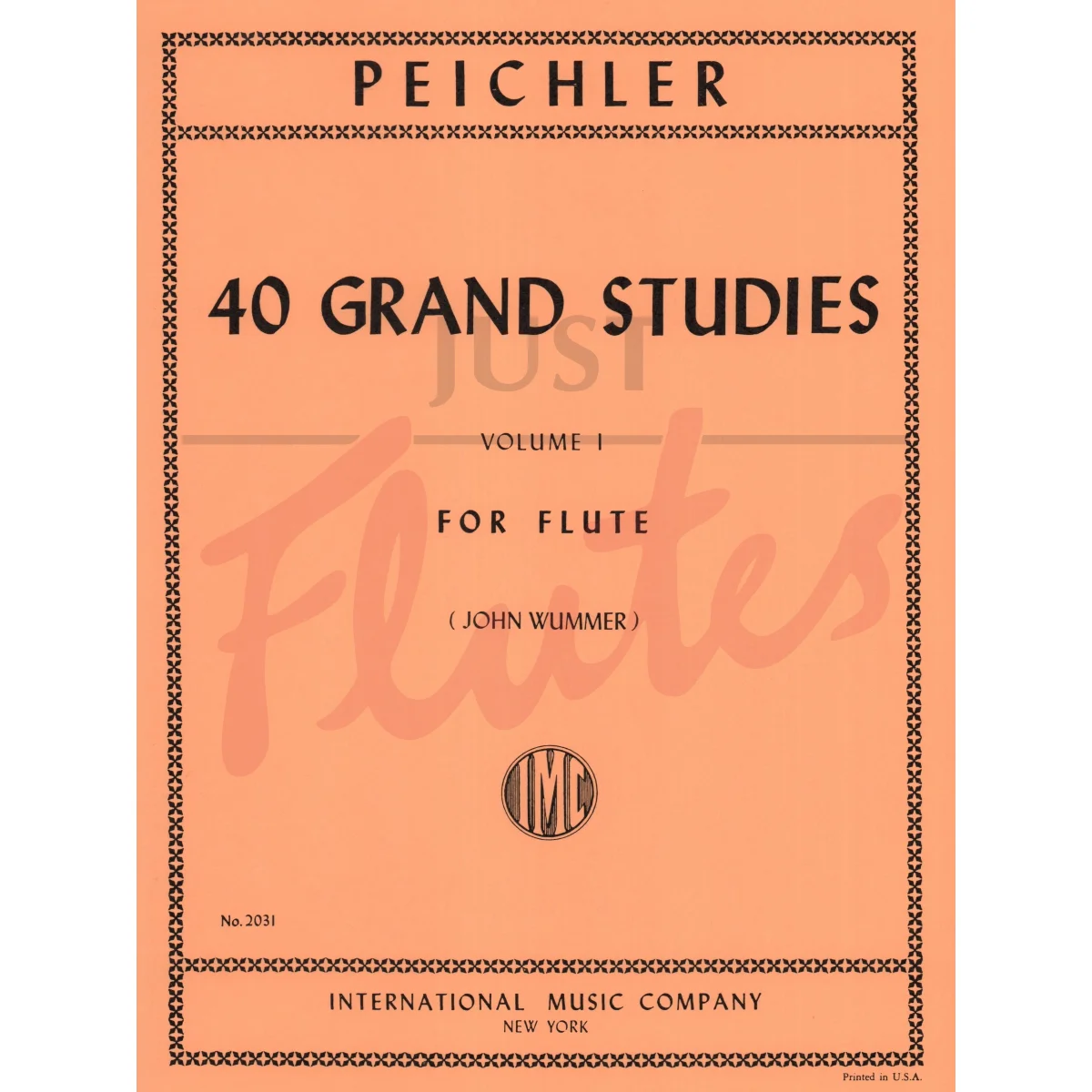 40 Grand Studies for Flute, Vol. 1