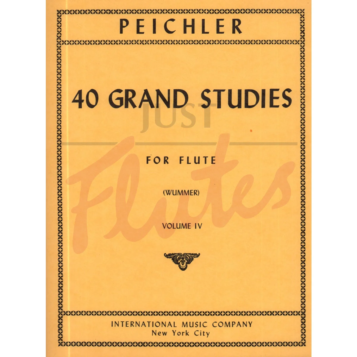 40 Grand Studies for Flute, Vol. 4