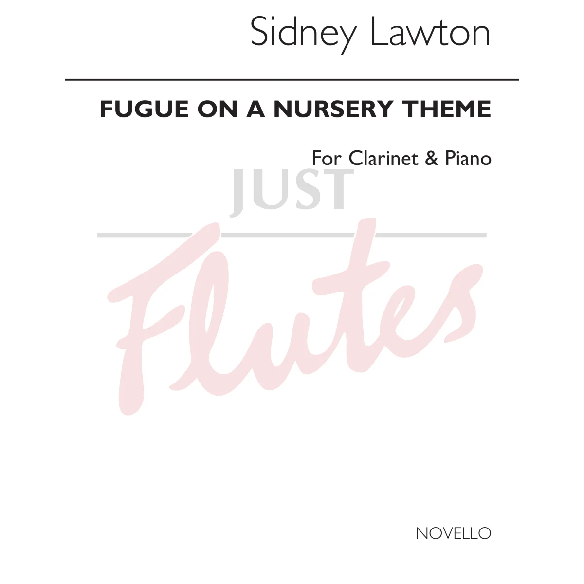 Fugue on a Nursery Theme for Clarinet and Piano