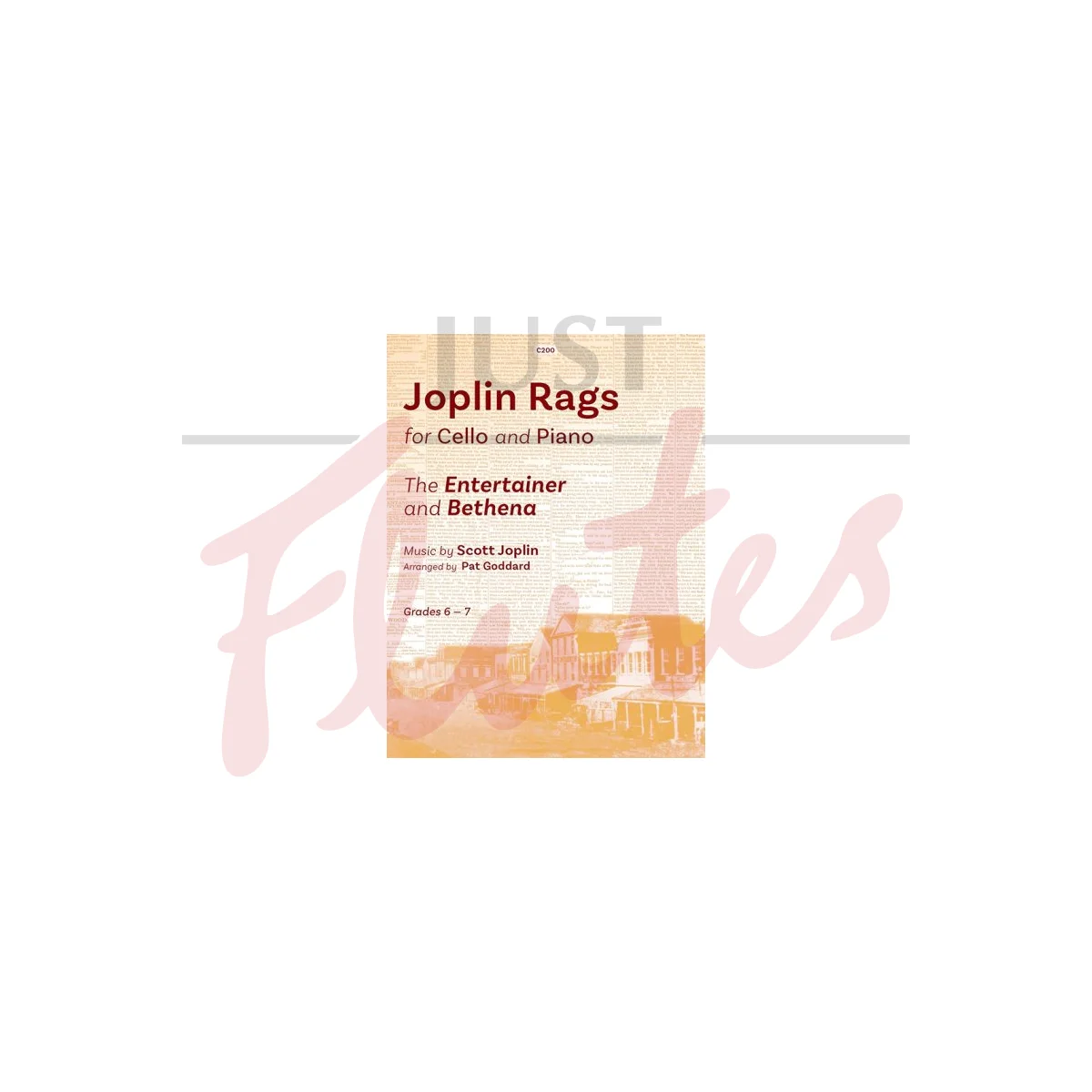 Joplin Rags for Cello and Piano