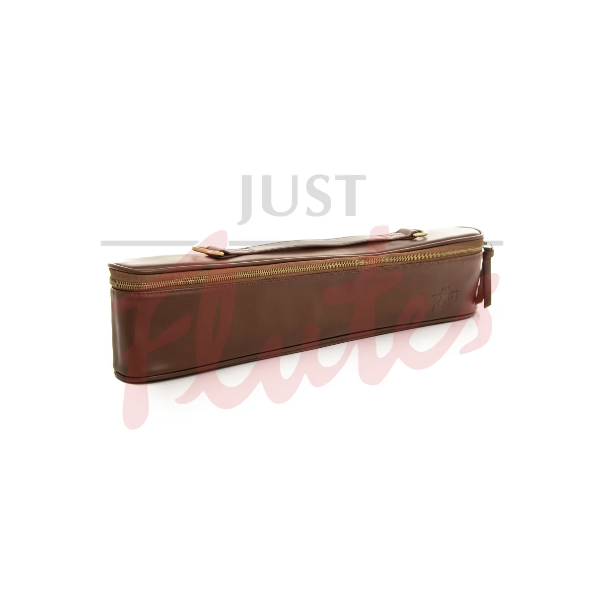 Just Flutes VEGEA® Vegan Leather Flute Case Cover, Brown