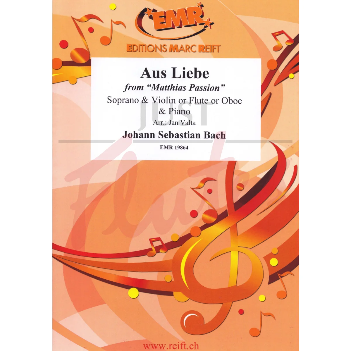 Aus Liebe from &quot;Matthias Passion&quot; for Soprano, Flute/Oboe/Violin and Piano
