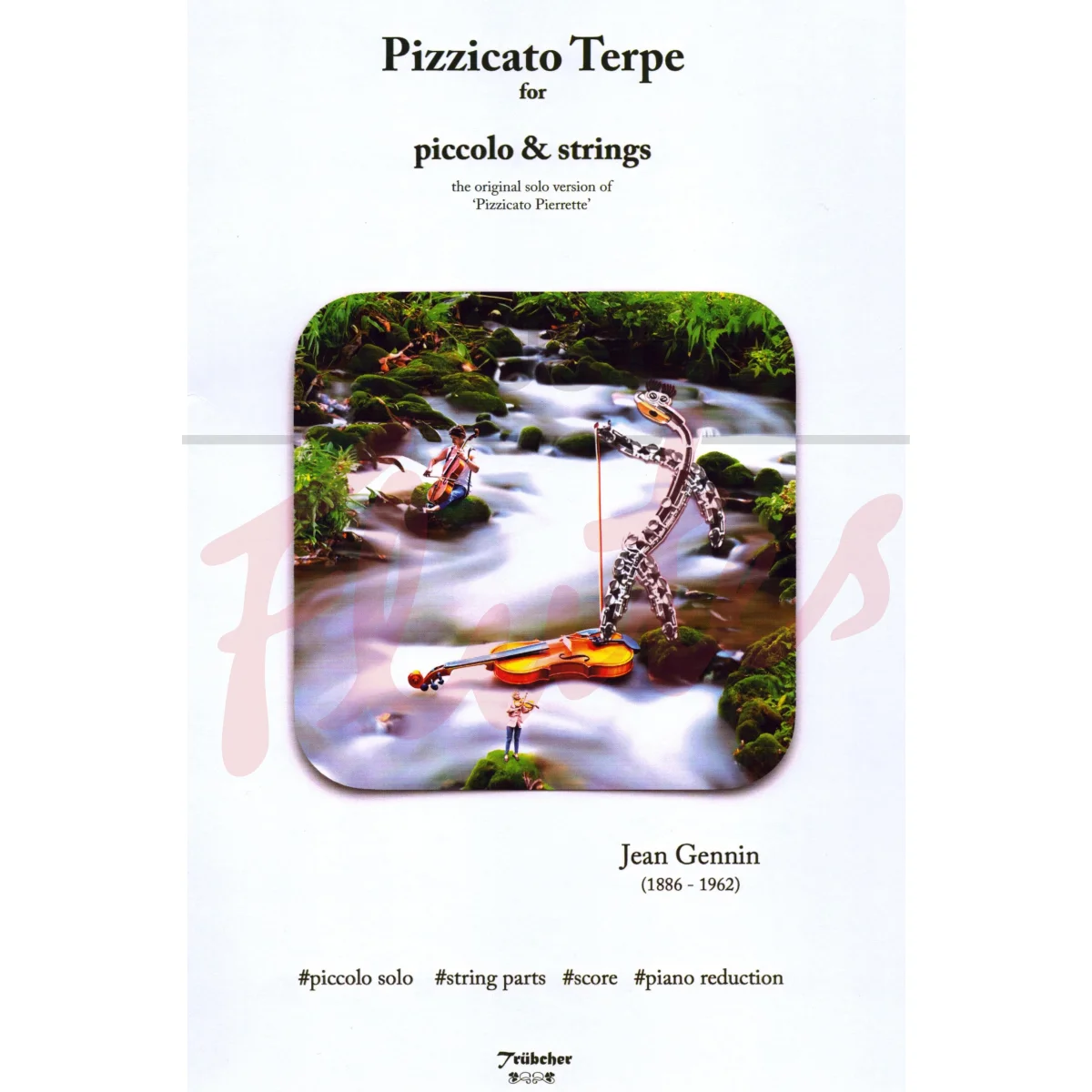 Pizzicato Terpe for Piccolo and Strings with Piano Reduction