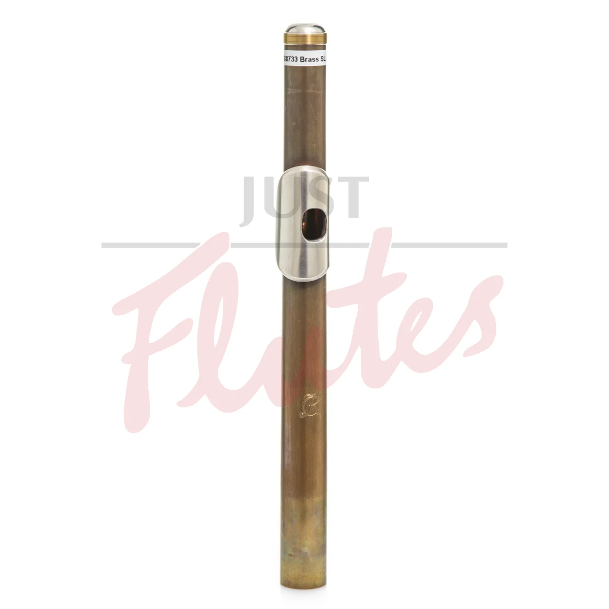 CK Brass Flute Headjoint With Solid Lip & Riser