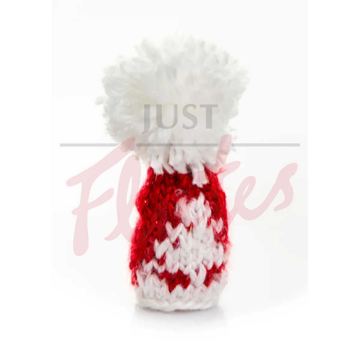 Santa Hat for C Flute - Red with Christmas Tree