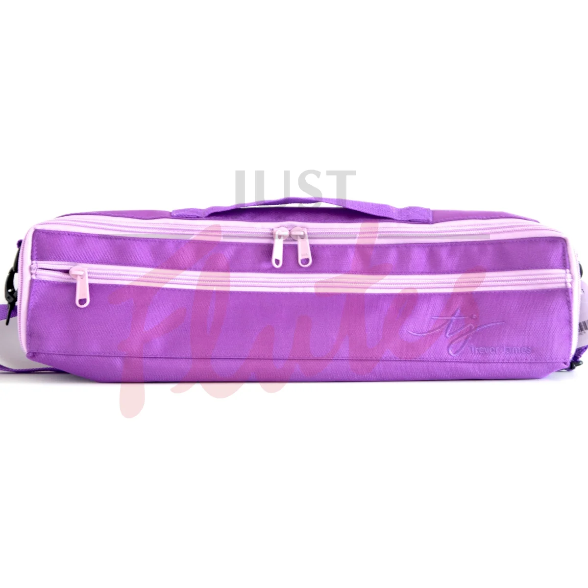 Trevor James 3502BPU Nylon B-foot Flute Case Cover, Purple