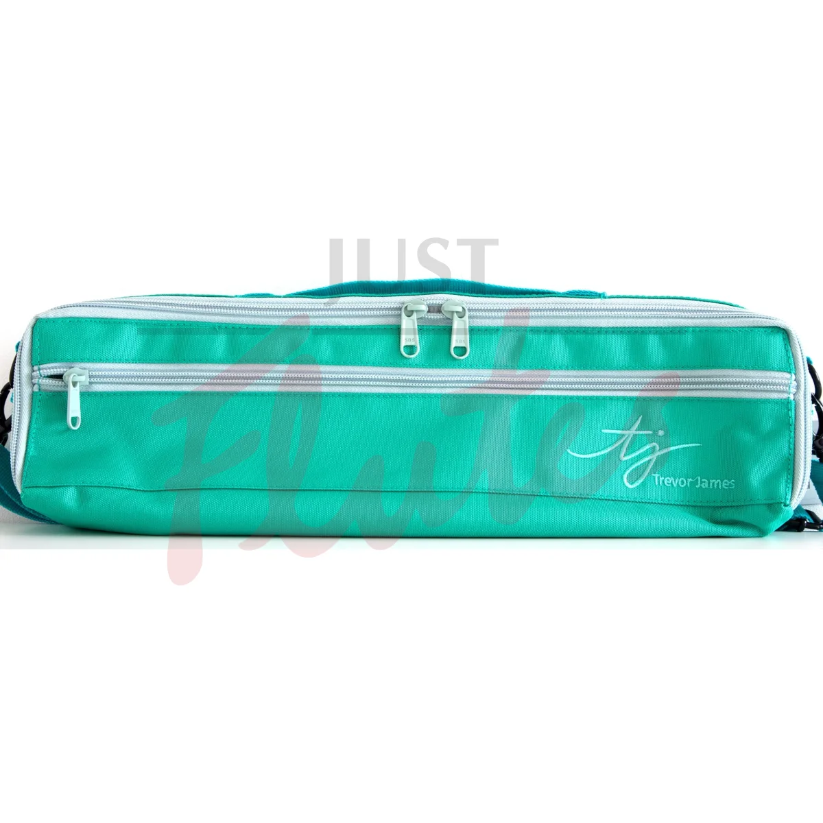 Trevor James 3502BTL Nylon B-foot Flute Case Cover, Teal