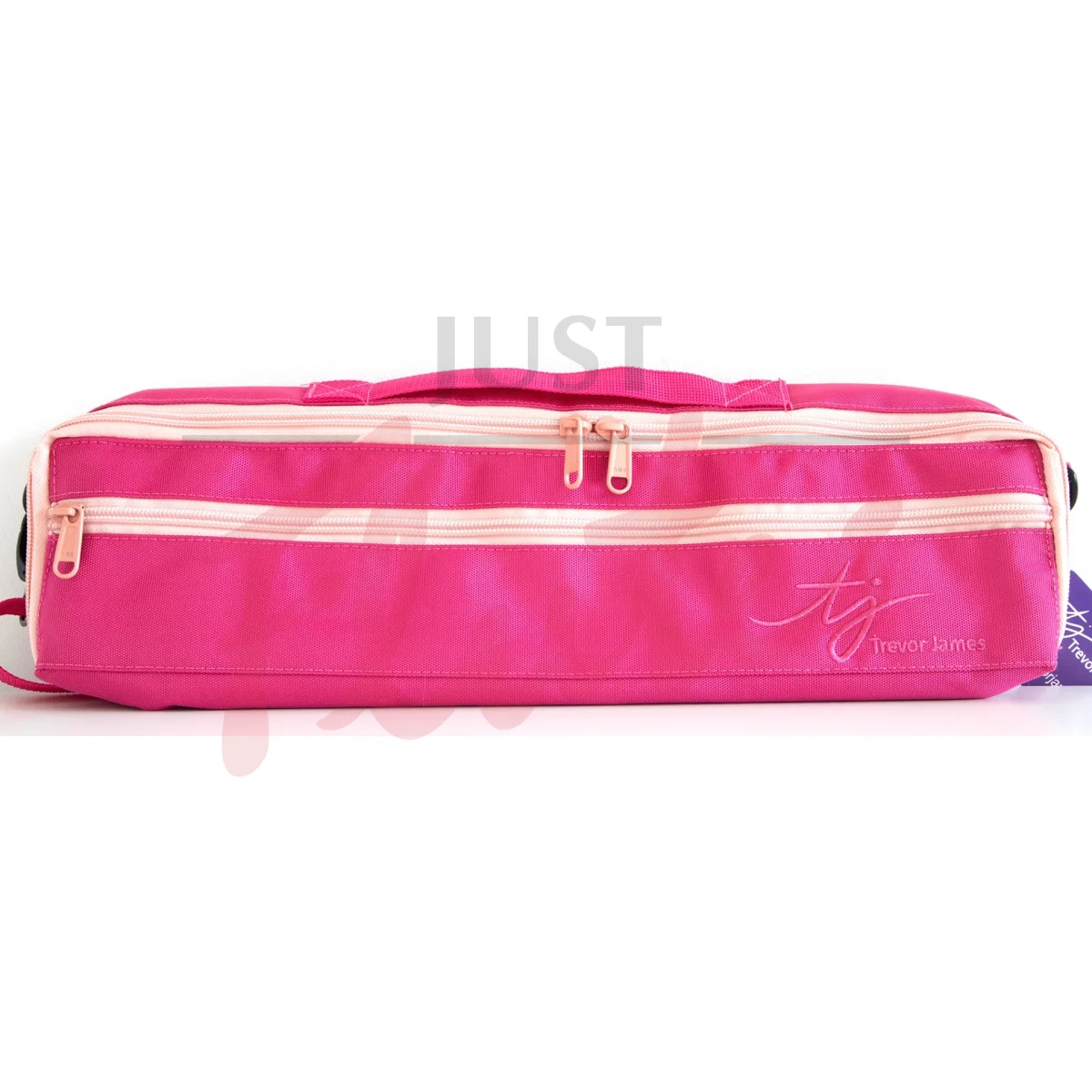 Trevor James 3502BPI Nylon B-foot Flute Case Cover, Pink