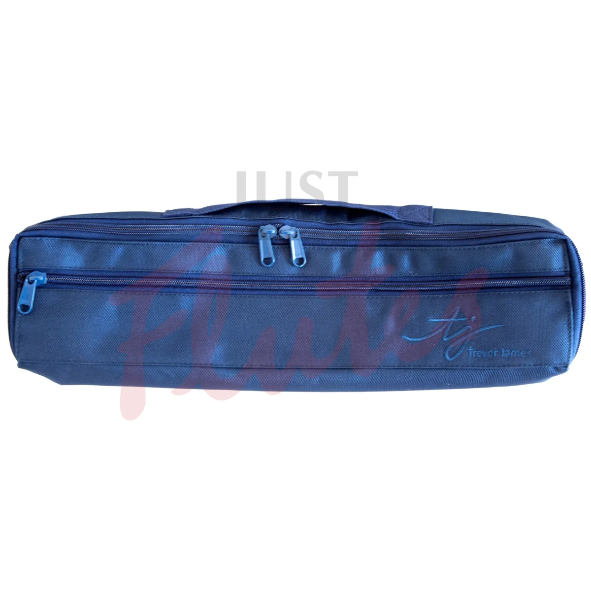 Trevor James 3502CDB Nylon C-foot Flute Case Cover, Dark Blue