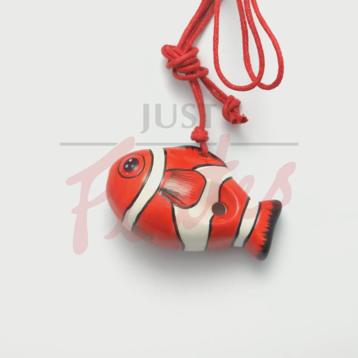 Stein 4-hole Pendant Ocarina, Clownfish