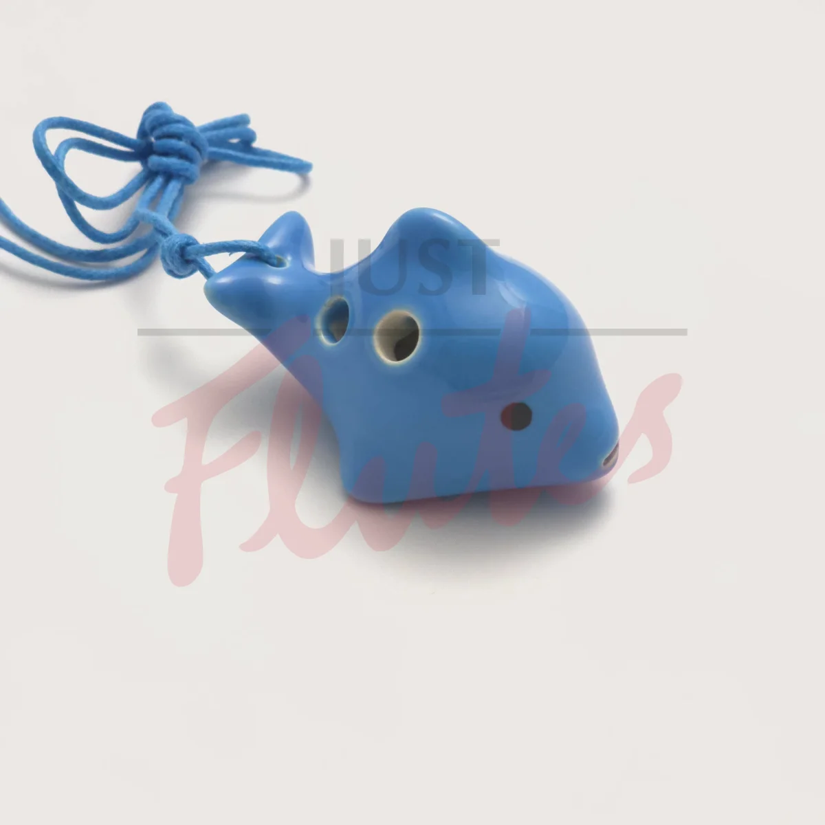 Stein 4-hole Pendant Ocarina, Dolphin