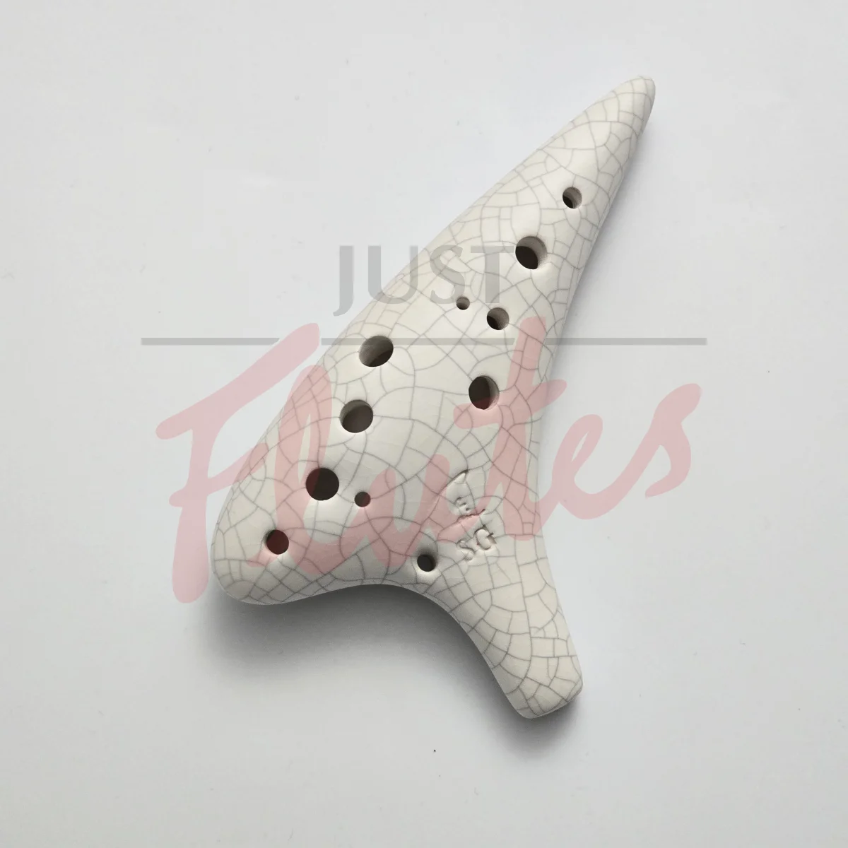 Stein 12-hole Ocarina, Soprano G, Marbled White