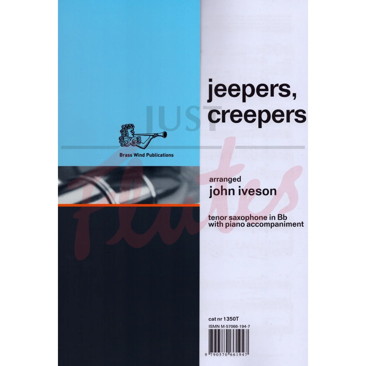 Jeepers, Creepers for Tenor Saxophone and Piano