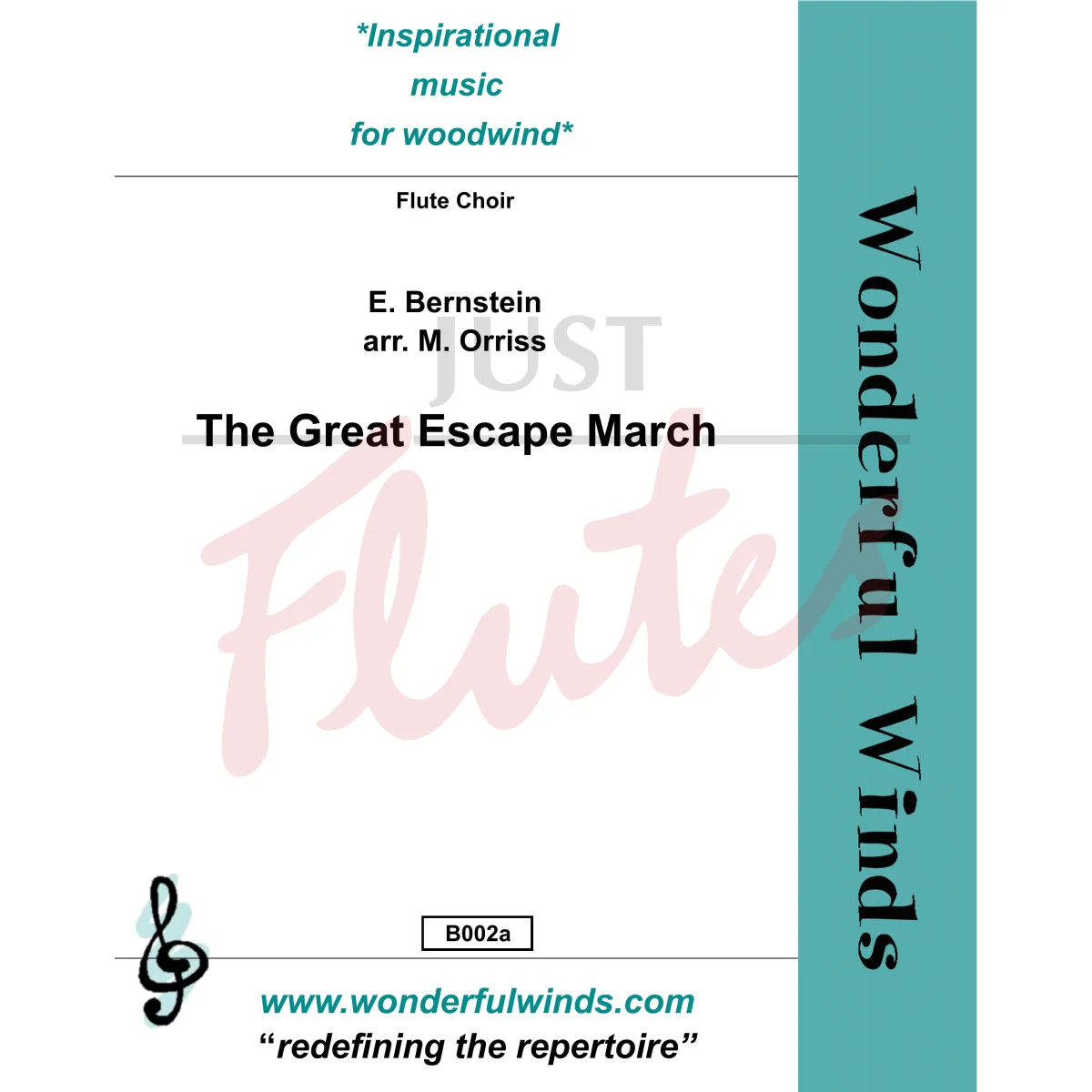 The Great Escape March for Flute Choir