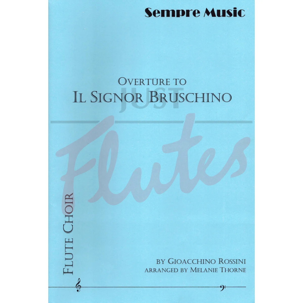 Overture to Il Signor Bruschino for Flute Choir