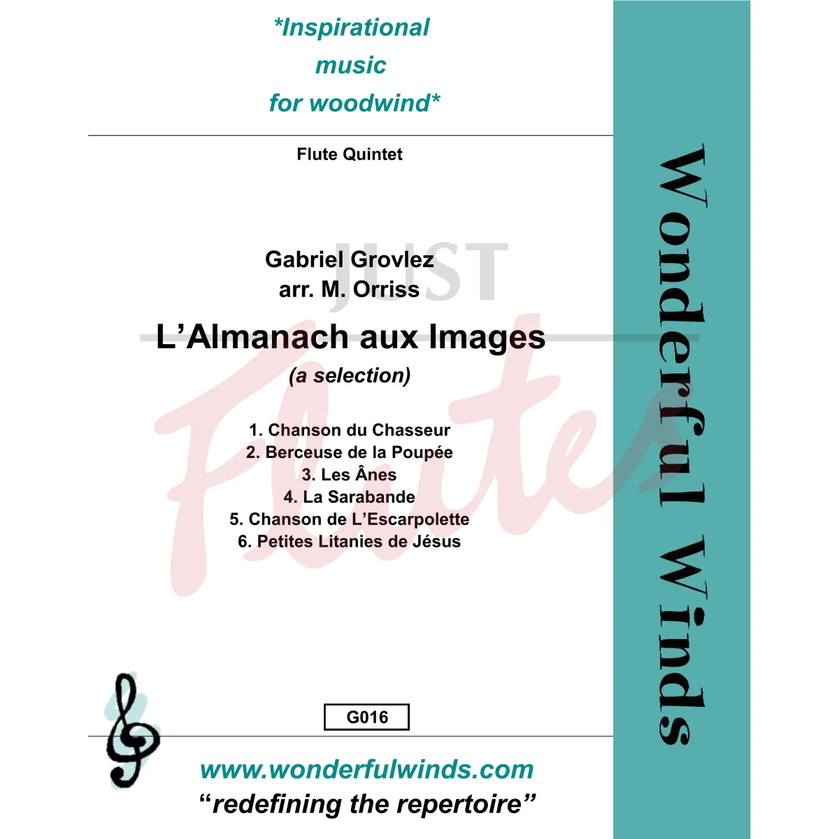 L&#039;Almanach aux Images for Flute Quintet