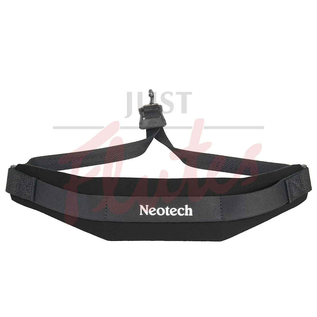 Neotech 1901232 Alto/Tenor Saxophone Soft Sax Strap, Metal Hook, Black, Extra-Long