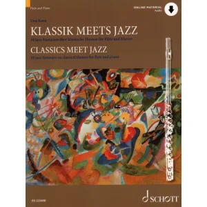 Classics Meet Jazz for Flute and Piano (includes Online Audio)