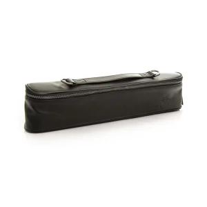 Just Flutes VEGEA® Vegan Leather Flute Case Cover, Black