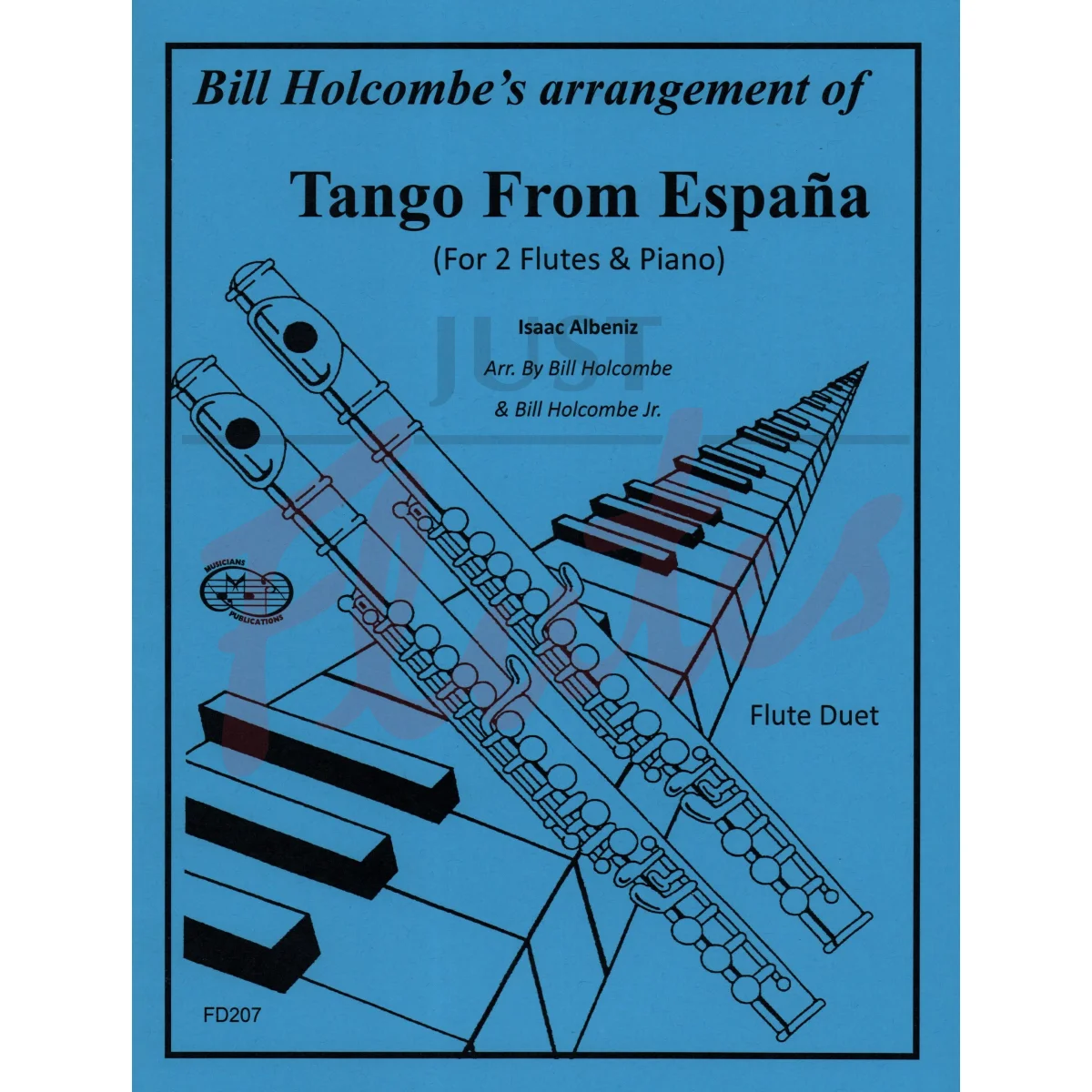 Tango from España for Two Flutes and Piano