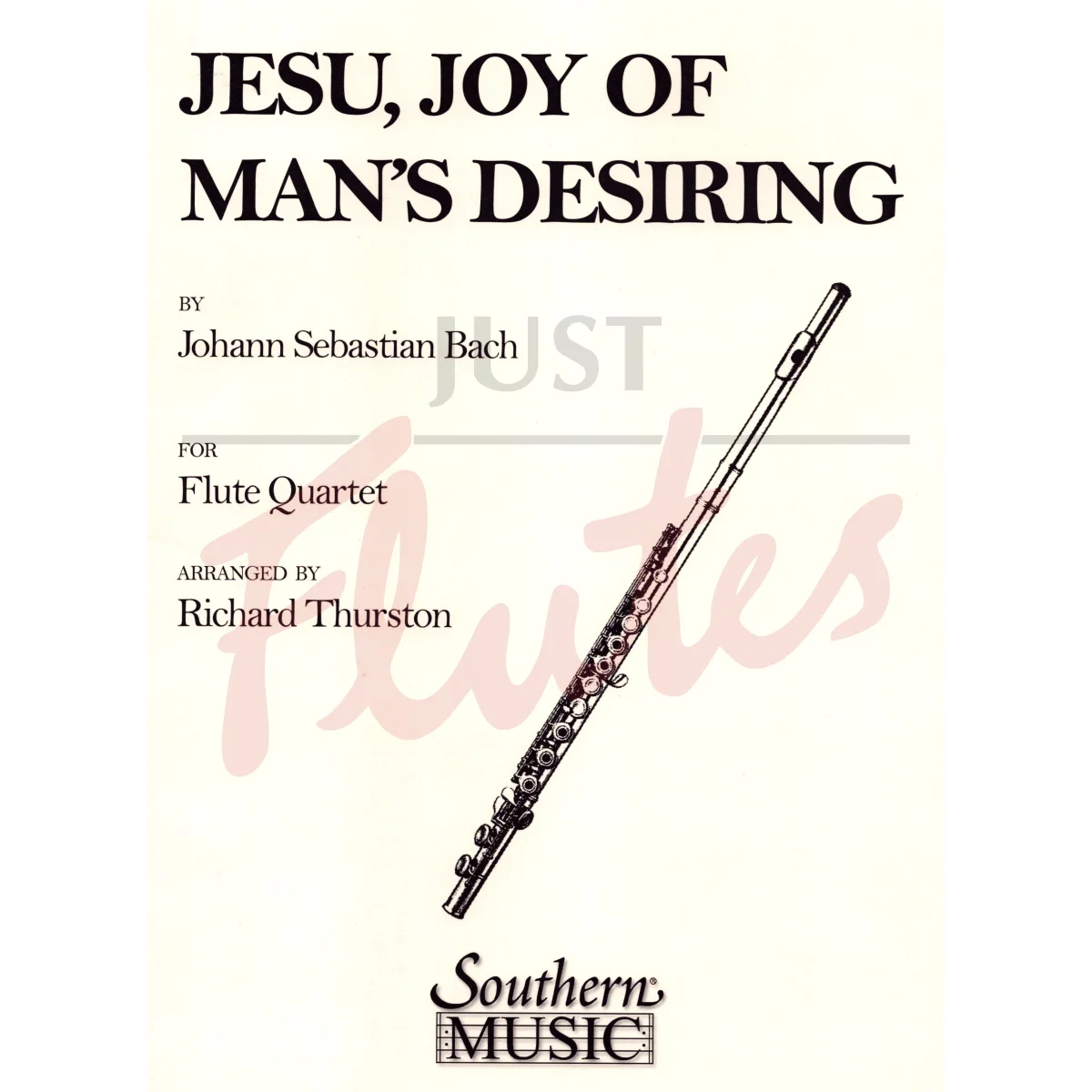 Jesu, Joy of Man&#039;s Desiring for Flute Quartet