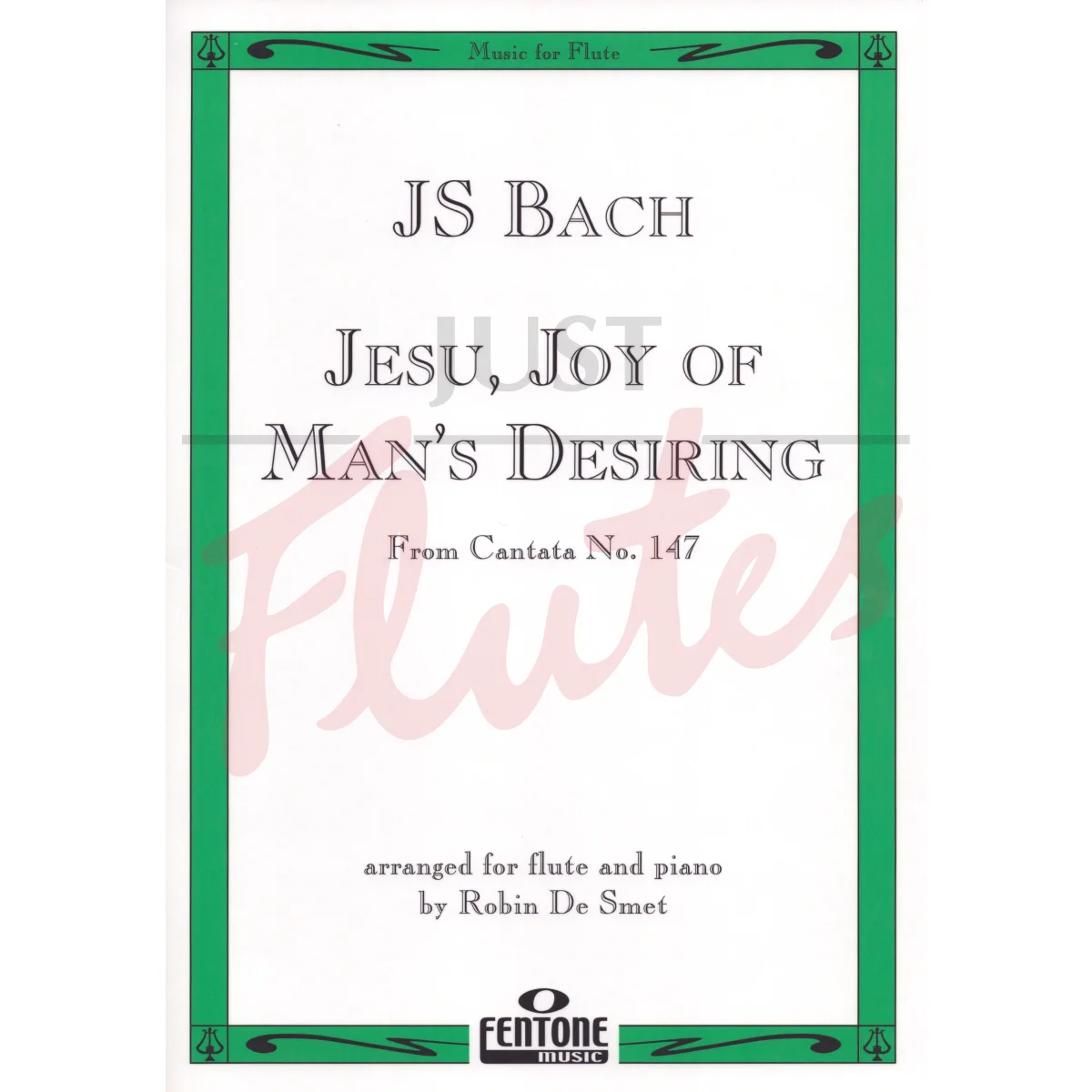 Jesu, Joy of Man&#039;s Desiring for Flute and Piano