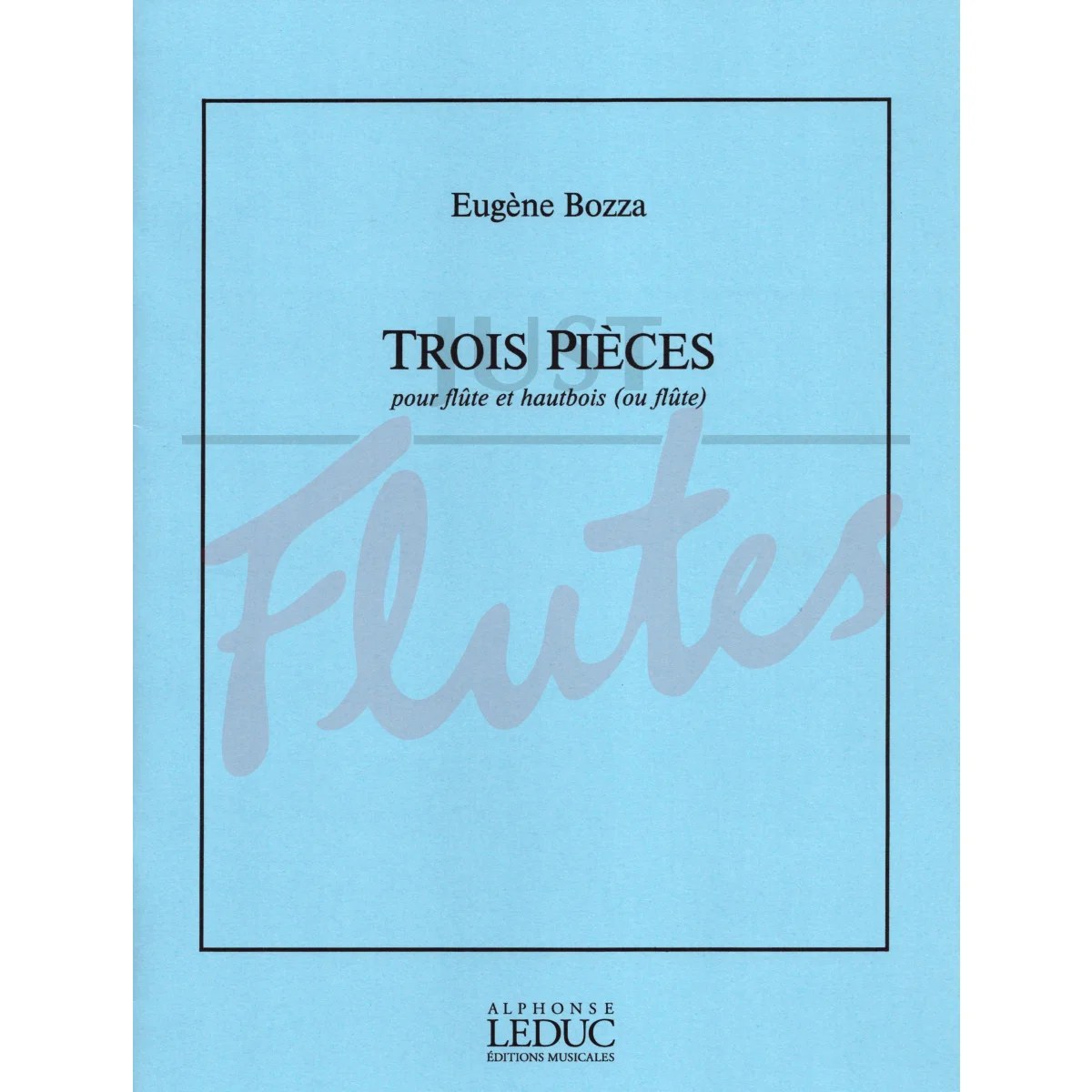 Trois Pièces for Flute and Oboe (or Flute)